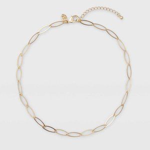 Club Monaco - Short Oval Chain Necklace